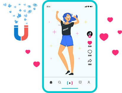 Zwiększ swoją popularność dzięki dodatkowym polubieniom w TikTok